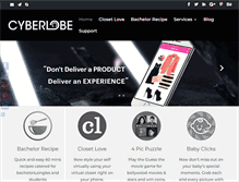 Tablet Screenshot of cyberlobe.com